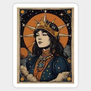 The Star Tarot Card Art Sticker